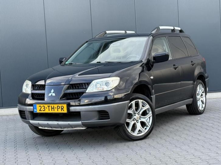 Mitsubishi Outlander 2.0 Invite plus LPG/G3 - Leder - Trekha, Auto's, Mitsubishi, Bedrijf, Te koop, Outlander, ABS, Airbags, Airconditioning