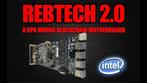 RebTech Mining Moederbord voor mining rig, Ophalen of Verzenden, Zo goed als nieuw