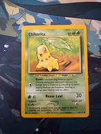 Pokémon kaart Chikorita #54 Neo Genesis, Ophalen of Verzenden, Zo goed als nieuw, Losse kaart