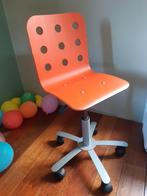 Oranje kinder bureaustoel, Ophalen, Gebruikt, Roze