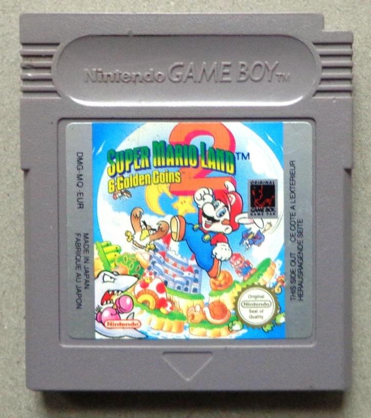 Super Mario Land 2, 6 Golden Coins voor de Nintendo Gameboy, Spelcomputers en Games, Games | Nintendo Game Boy, Gebruikt, Ophalen of Verzenden