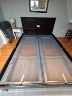 Auping Auronde 2-persoonsbed, Ophalen, Bruin, 210 cm, Tweepersoons