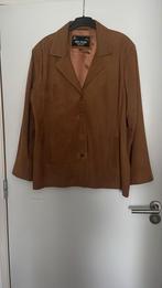 lederen/suède damesblazer nieuw!!, Kleding | Dames, Ophalen of Verzenden, Nieuw, Bruin