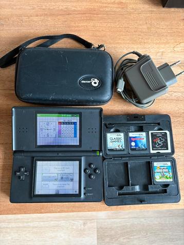 Zwarte Nintendo DS Lite beschikbaar voor biedingen