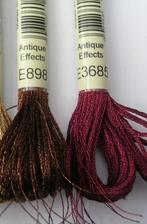 DMC Antique effects splijtgaren. Op = Op. Prijs per streng, Ophalen of Verzenden, Nieuw, Handborduren, Borduurgaren of Zijde