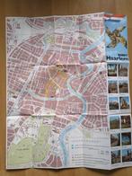 Oude Plattegrond Haarlem Uitg.VVV,  ca. 1990, 50x60 cm, Gelezen, Ophalen of Verzenden, Landkaart, 1800 tot 2000