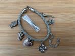 Armband met Bedels Grijs, Overige materialen, Nieuw, Ophalen of Verzenden, Grijs