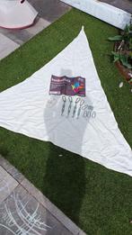 Schaduwdoek 2 meter triangel, Tuin en Terras, Schaduwdoeken, Gebruikt, Ophalen of Verzenden