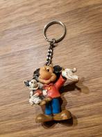 455 Vintage Mickey Mouse Sleutelhanger, Verzamelen, Diddl, Ophalen of Verzenden, Overige figuren, Gebruikt, Beeldje of Figuurtje