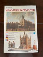 Bouwplaat van de Waag in Deventer, Hobby en Vrije tijd, Ophalen of Verzenden