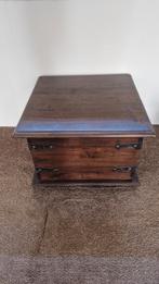 Houten Opbergkist / Salontafel/dekenkist, Huis en Inrichting, Kasten | Dressoirs, Ophalen, Gebruikt, Vintage, 50 tot 100 cm
