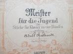 MEISTER FÜR DIE JUGEND - PIANO VOOR 4 HANDEN, Gebruikt, Klassiek, Ophalen of Verzenden, Artiest of Componist