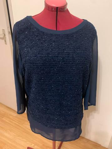 Feestelijke Blouse- tuniek van Samoon, maat 42 izgst beschikbaar voor biedingen