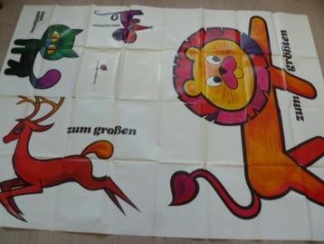 Aparte, leuke dierenposter voor jong kind. Diverse formaten. beschikbaar voor biedingen