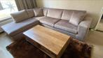 Nieuwe bank soft taupe Loungebank loungesofa sofa beige bank, Ophalen of Verzenden, Nieuw, Stof, Landelijk