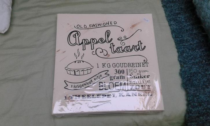 Receptenborden, Antiek en Kunst, Antiek | Keukenbenodigdheden, Ophalen of Verzenden