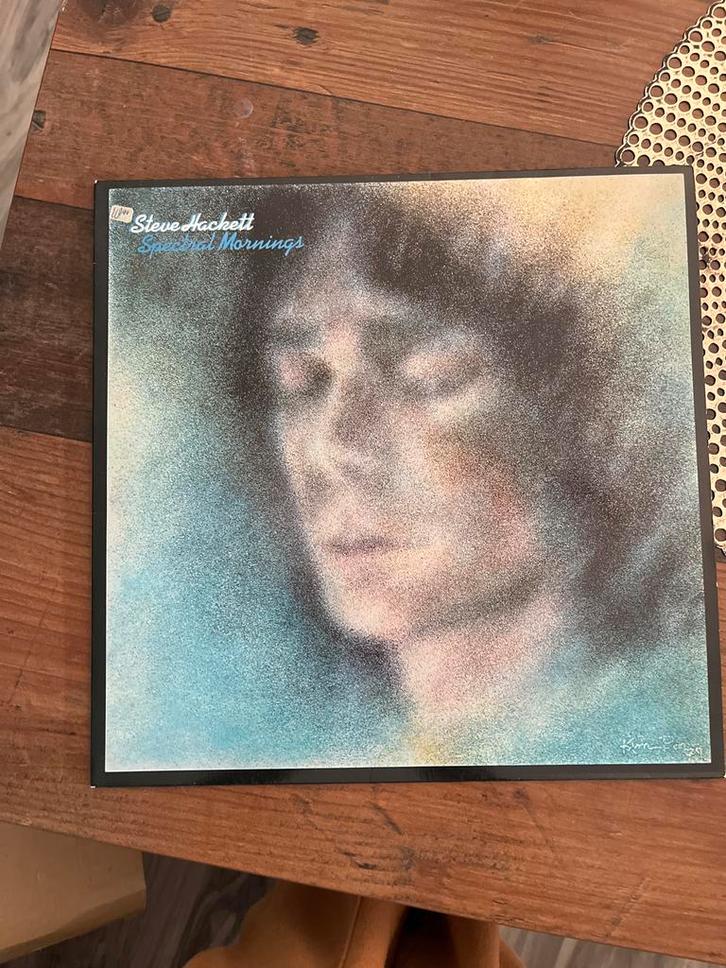 Steve Hackett - Spectral Mornings LP, Cd's en Dvd's, Vinyl | Rock, Zo goed als nieuw, Progressive, 12 inch, Ophalen of Verzenden