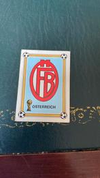 Panini wk 78 logo Oostenrijk, Verzamelen, Ophalen of Verzenden, Zo goed als nieuw, Buitenlandse clubs, Poster, Plaatje of Sticker