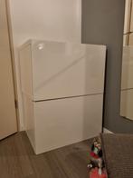 2x IKEA BESTÅ witte kasten met hoogglans deuren, Huis en Inrichting, Ophalen, Gebruikt, 50 tot 100 cm, 25 tot 50 cm