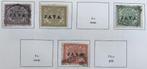 postzegels Nederlands-Indië nvph nr.63, 64, 66 en 68, Ophalen of Verzenden, Gestempeld, Nederlands-Indië