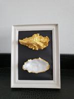 Oester in lijst, Huis en Inrichting, Ophalen of Verzenden, Minder dan 50 cm, Schilderij, Minder dan 50 cm