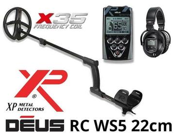 XP DEUS X35 22 RC WS5 metaaldetector met hoofdtelefoon beschikbaar voor biedingen