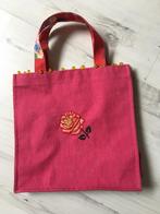 Leuke roze tas met bloem, Ophalen of Verzenden, Gebruikt