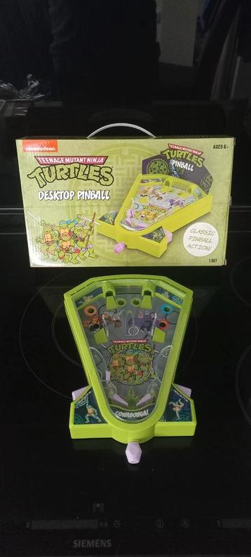 Teenage Mutant Ninja Turtles desktop pinball TMNT flipperkas beschikbaar voor biedingen
