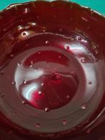 Schaal rood glas met luchtbellen, Ophalen of Verzenden, 'T Olde Gre-j, Info@toldegrej.nl, Endepoelstraat 20f Didam