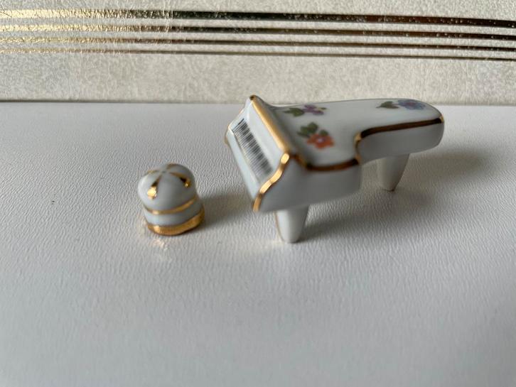 Miniatuur Limoges Piano, Antiek en Kunst, Antiek | Porselein, Ophalen of Verzenden