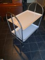 Originele Duitse Serveerwagen Trolley Inklapbaar Jaren 70, Huis en Inrichting, Ophalen, Gebruikt