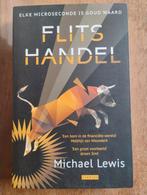 Flitshandel - Michael Lewis (Gelezen), Boeken, Ophalen of Verzenden, Zo goed als nieuw, Geld en Beleggen, Michael Lewis