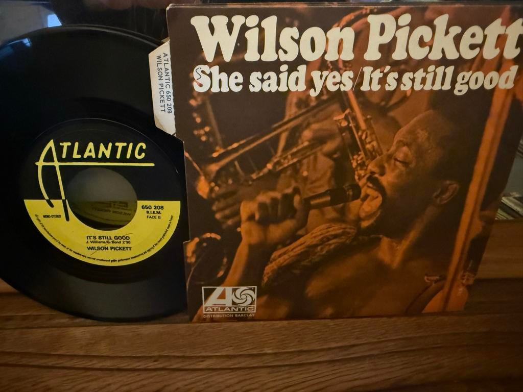 Wilson Pickett - She Said Yes / It's Still Good - Single, 7 inch, Single, Ophalen of Verzenden, Zo goed als nieuw