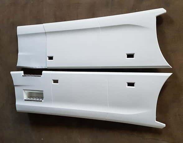 SCANIA NEXT GENERATION 2017=> ZIJSKIRTS SET WB3950 ALLEEN GR, Auto-onderdelen, Vrachtwagen-onderdelen, Scania, Carrosserie en Plaatwerk