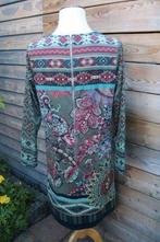 Jurk Kaki gekleurd Suede Look Paprika mt T1 (44) AANBIEDING, Kleding | Dames, Jurken, Maat 42/44 (L), Ophalen of Verzenden, Zo goed als nieuw