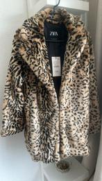 Leopard panter jas, Ophalen of Verzenden, Zo goed als nieuw, Maat 34 (XS) of kleiner, Bruin