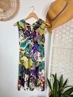 Vintage psychedelische 60s jurk XS/S, Vintage, Ophalen of Verzenden, Zo goed als nieuw, Maat 34 (XS) of kleiner