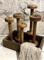 Brocante oude houten klossen / klos 15,- euro p.st, Ophalen of Verzenden