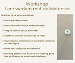 Workshop biotensor incl. Biotensor 27 juni in Zwaag, Ophalen, Nieuw, Meerdere media