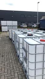 Ibc containers 1000 Lit gespoeld, Tuin en Terras, Regentonnen, 150 liter of meer, Ophalen of Verzenden, Zo goed als nieuw, Kunststof