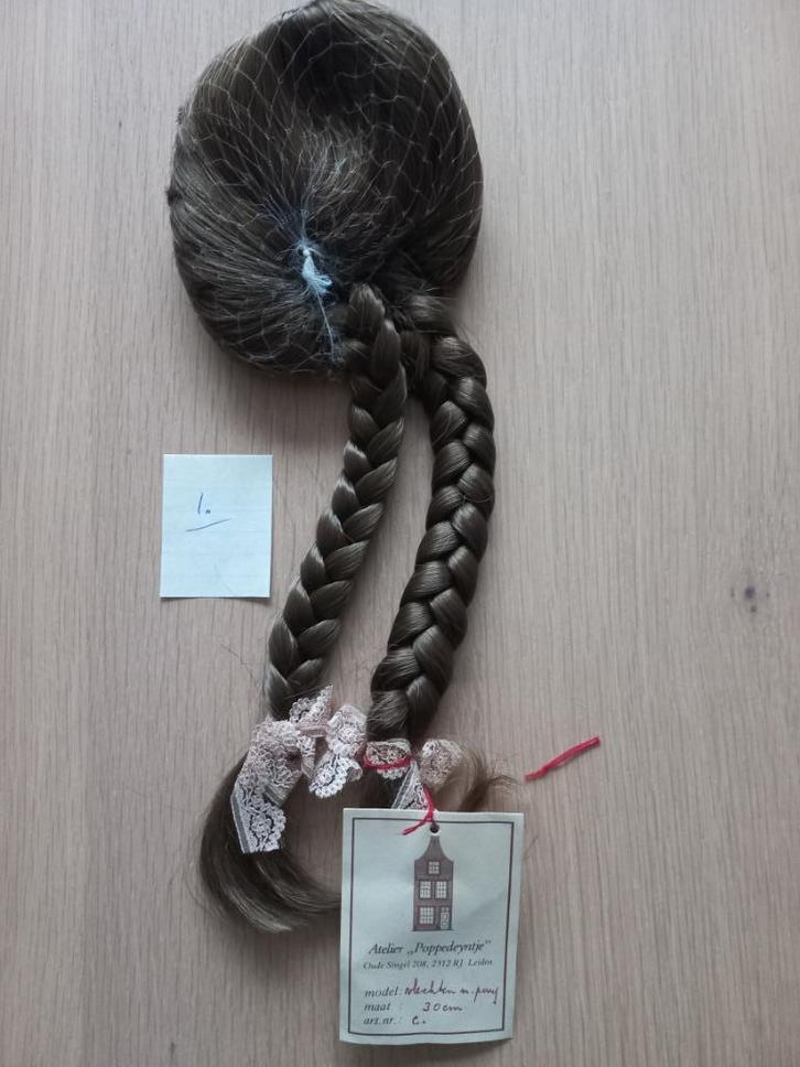 Poppenpruiken, Verzamelen, Poppen, Nieuw, Pop, Ophalen of Verzenden