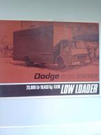 Dodge 500 series low loader, Ophalen of Verzenden, Zo goed als nieuw