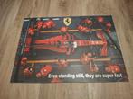 Charles Leclerc Ferrari SF90 2019 fotoprint, Ophalen of Verzenden, Zo goed als nieuw, Auto's