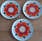 Drie retro Borden Gien France, Ophalen of Verzenden, Bord(en), Overige stijlen, Glas