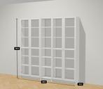 Billy vitrinekast IKEA wit, Ophalen, 200 cm of meer, 200 cm of meer, Modern