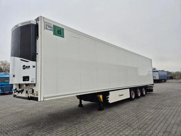 Krone Double stock, bloemen breed, laadklep, 2,70 insteek, Auto's, Vrachtwagens, Bedrijf, Te koop, Aanhangers en Opleggers, Overige brandstoffen