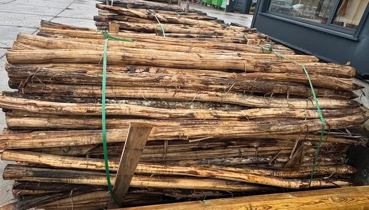 ACACIA PALEN, Tuin en Terras, Palen, Balken en Planken, Nieuw, Palen, 250 cm of meer, Ophalen