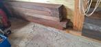 Hardhout balken., Nieuw, Ophalen of Verzenden, Hardhout, 250 cm of meer