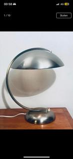 Egon Hillebrand- Bauhaus tafellamp (Gleibo', Germany, 1940s), Huis en Inrichting, Ophalen of Verzenden, Zo goed als nieuw, Minder dan 50 cm