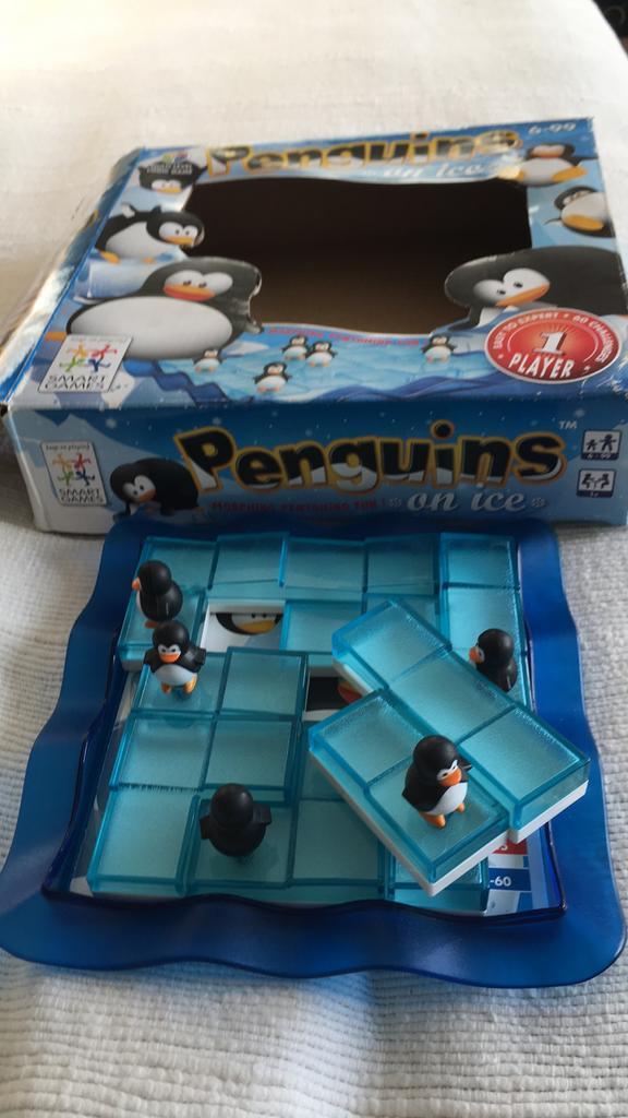 Penguins on ice Smartgames 6-99 jaar, Hobby en Vrije tijd, Gezelschapsspellen | Overige, Zo goed als nieuw, Ophalen of Verzenden